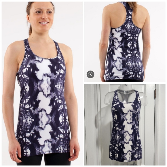 lululemon athletica Tops - Lululemon Every Yogi Ink Blot Tank Top